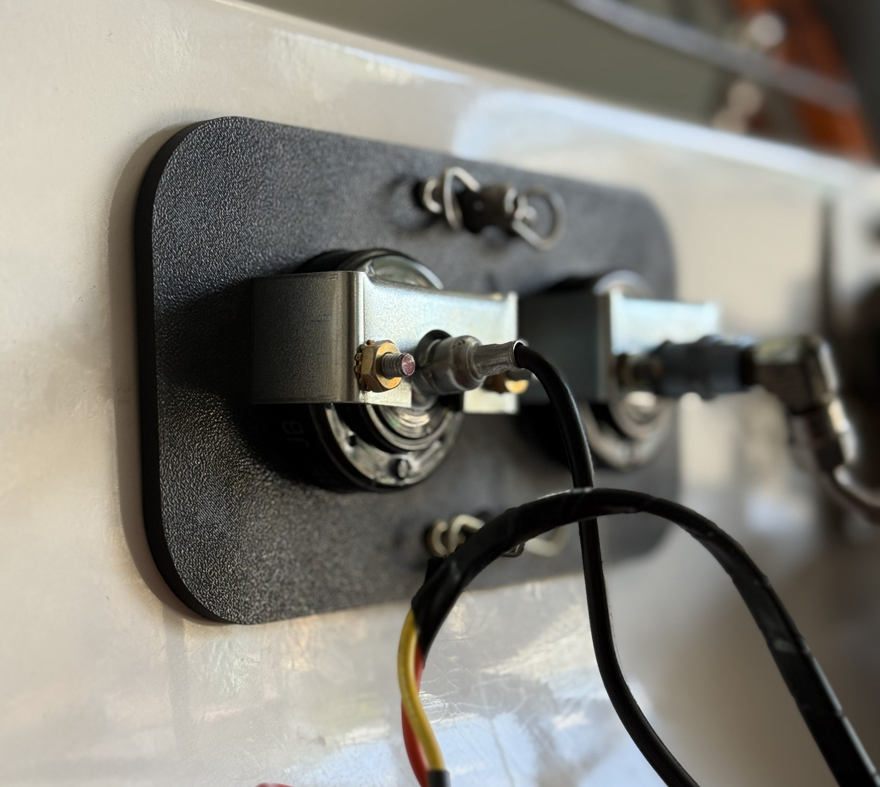 Carbon Fiber Stewart Warner Gauge Panel